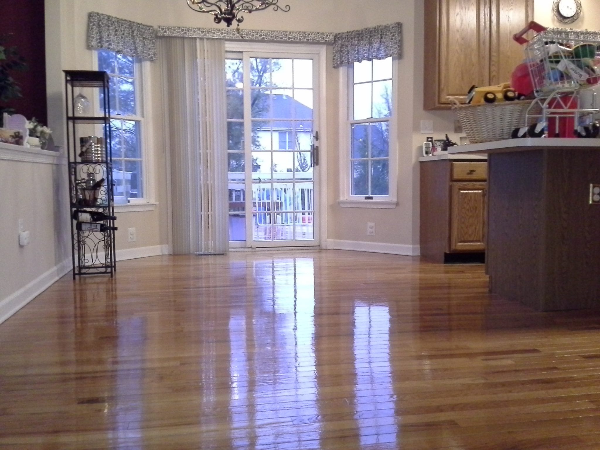 Hardwood Floor  Cleaning